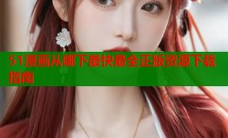 51漫画从哪下最快最全正版资源下载指南